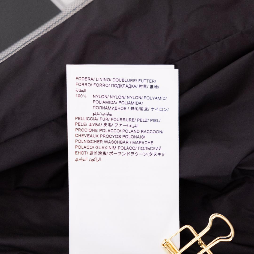 TATRAS タトラス ZALAGA ザラガ ダウンベスト ブラック ファー M