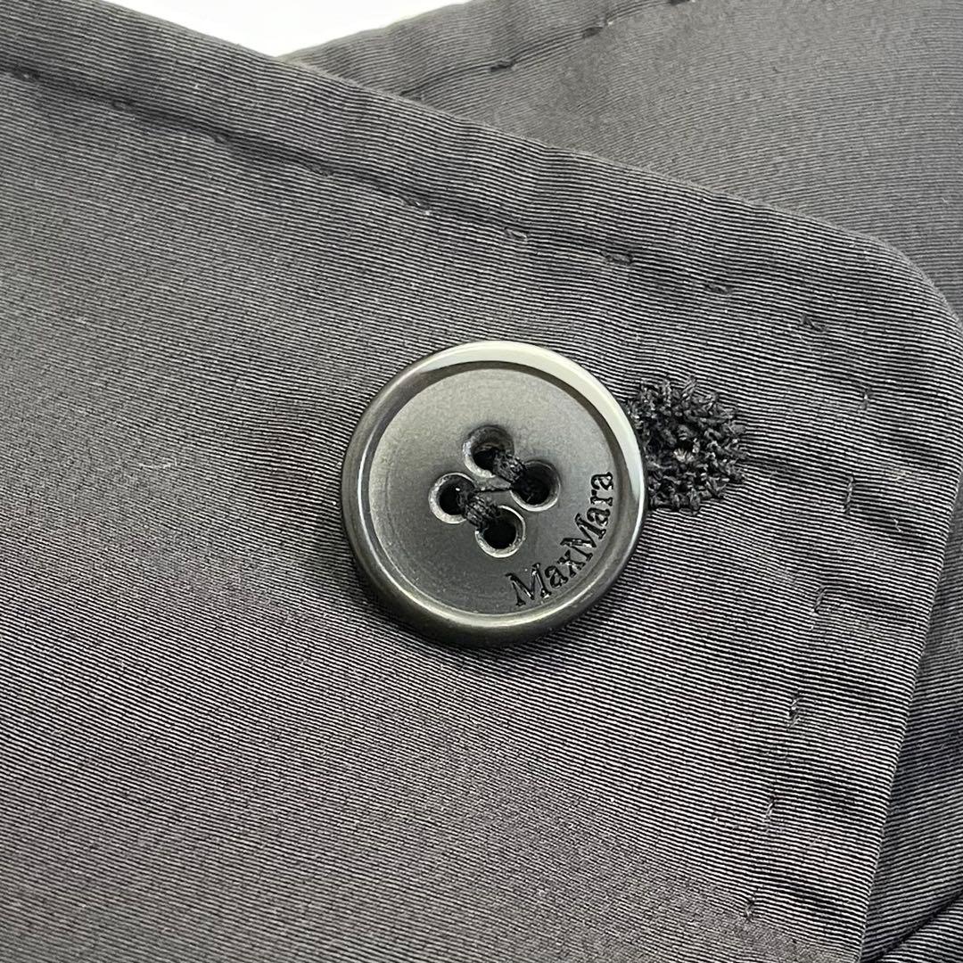 良品 マックスマーラ レインウェア トレンチコート ベルト付 ブラック