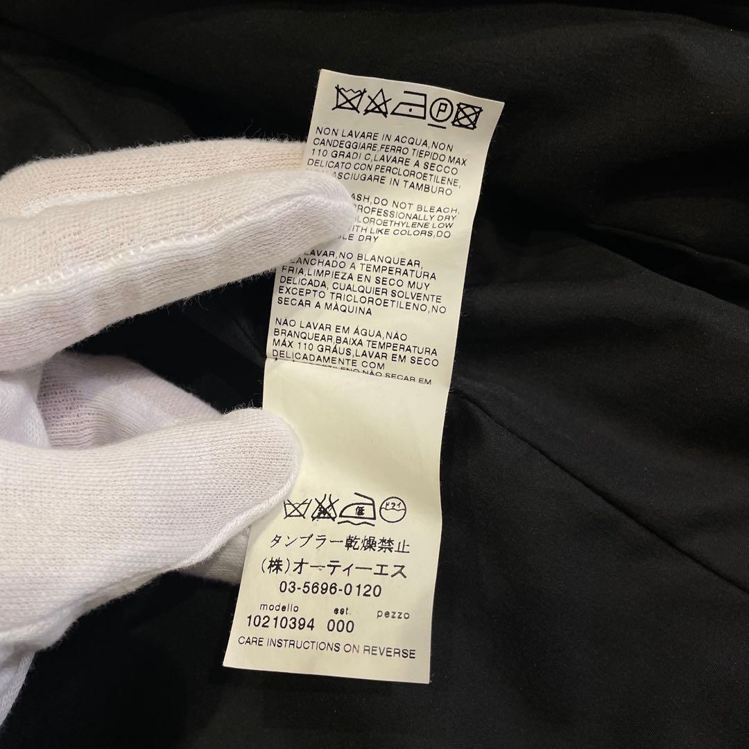 良品 マックスマーラ レインウェア トレンチコート ベルト付 ブラック