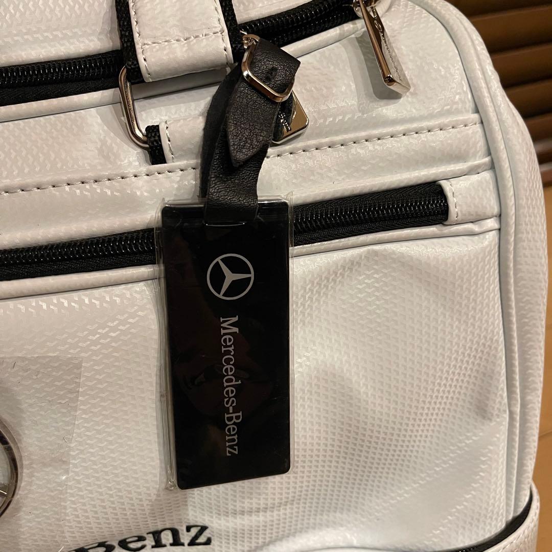 【非売品】 Mercedes Benz ゴルフバッグ ボストンバッグ ホワイト