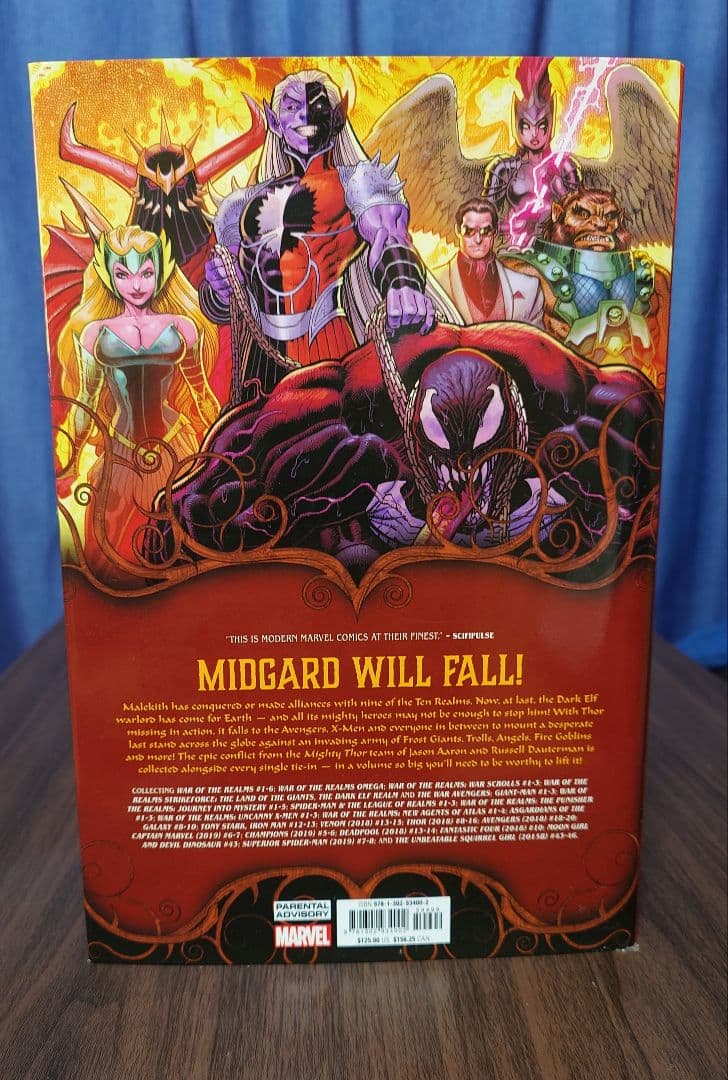 アメコミ　marvel 　　マイティ・ソー　オムニバス　ウォーオブレルムズ