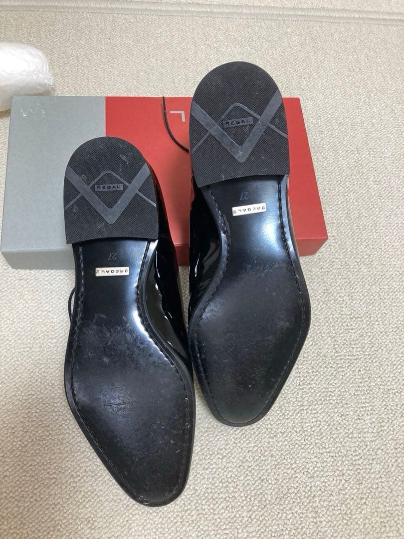【REGAL】結婚式用 メンズ エナメルシューズ 426R-BD 27cm