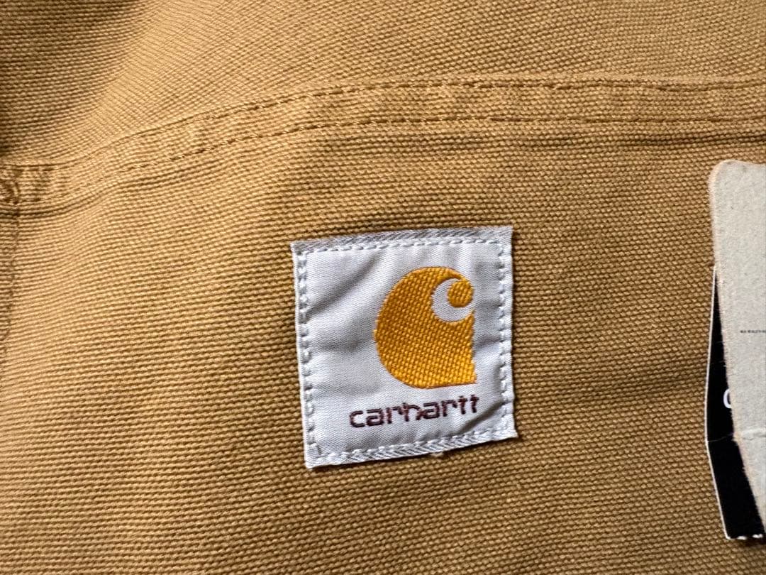 carhartt ベージュ ワークパンツ ダブルニー　ハミルトン　W32 L32