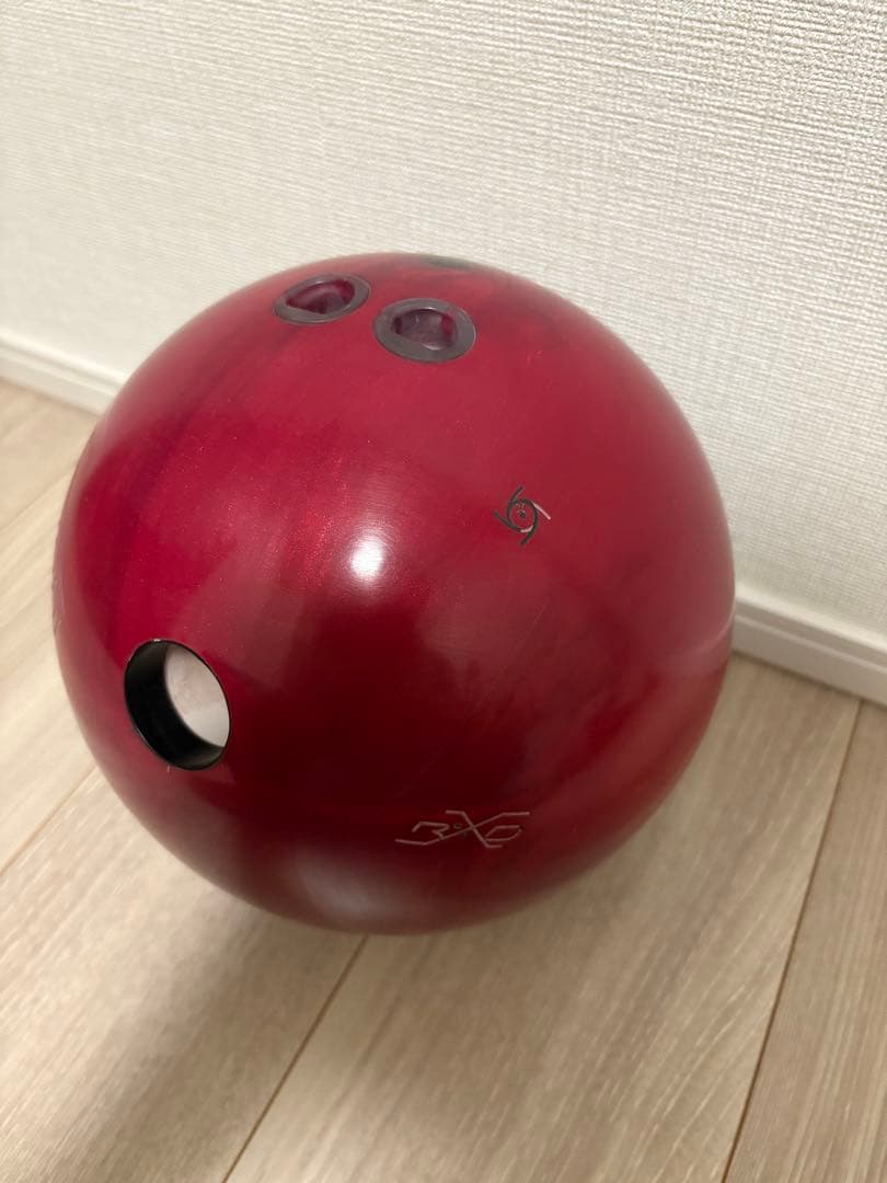 『美品』 STORM シャドウロックレッド　15P ボウリングボール