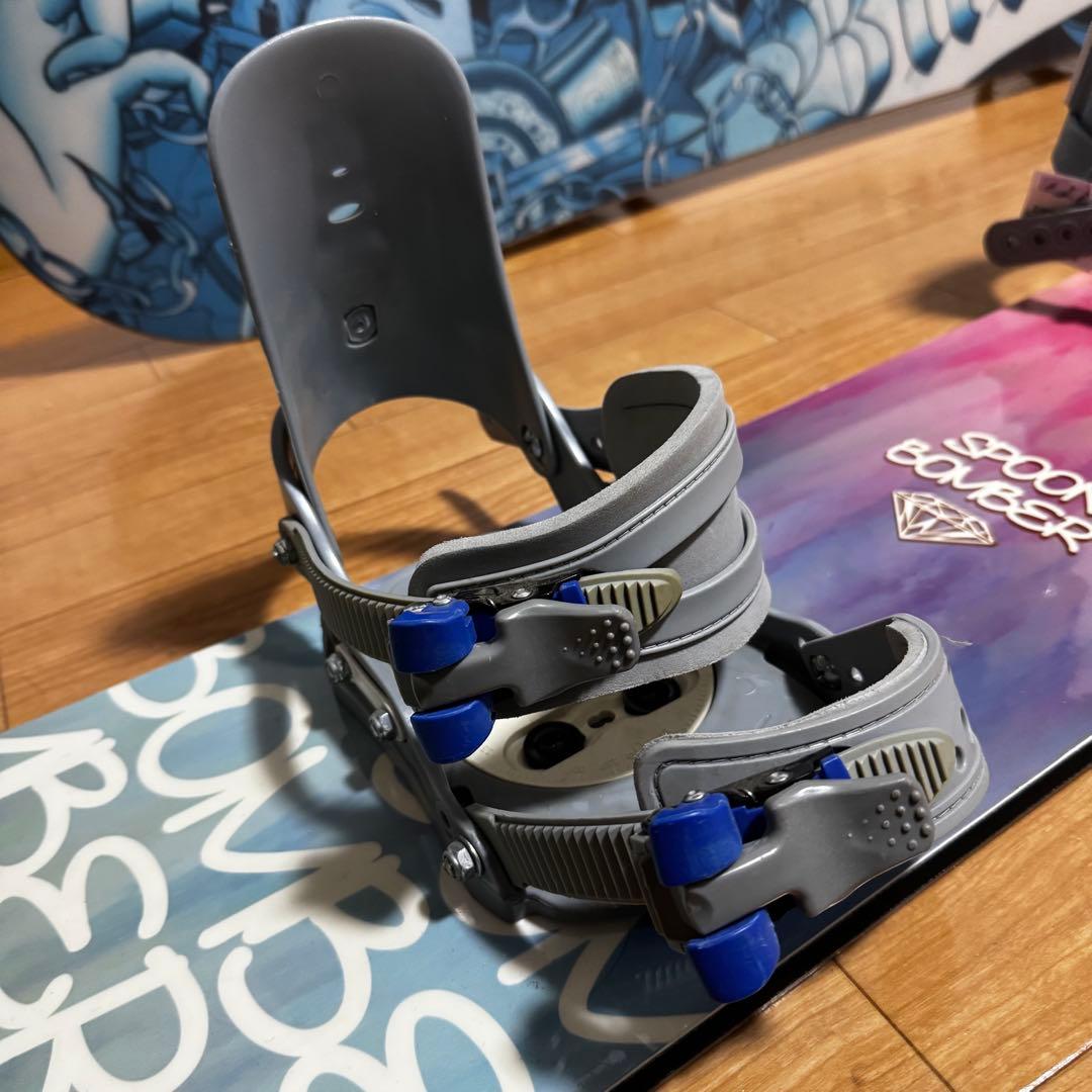 【初心者向け】スノーボード4点セット139cm BOAブーツ レディース/キッズ