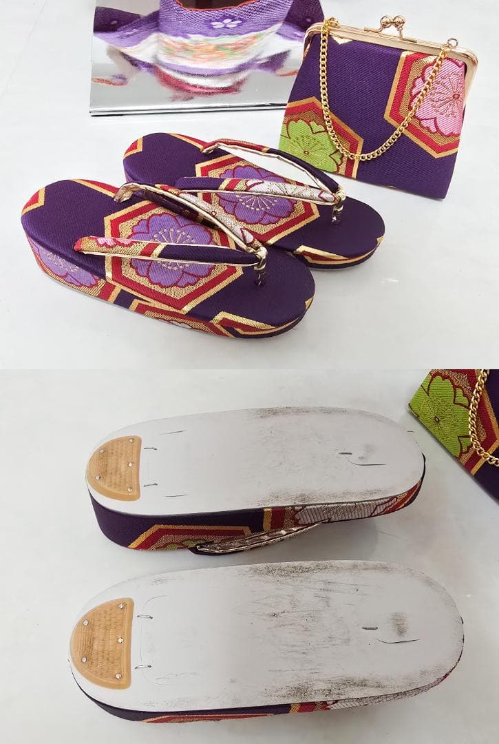 七五三　7歳　部分絞り　正絹　着物　セット　女の子 *c68