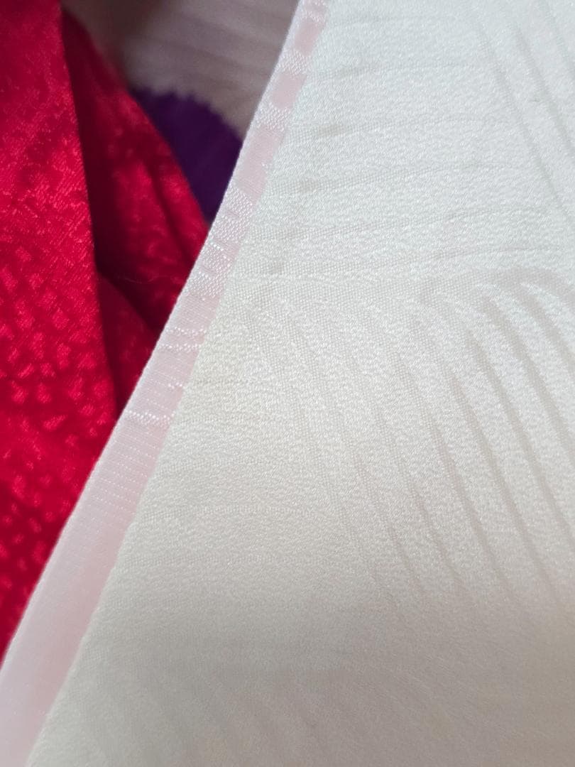 七五三　7歳　部分絞り　正絹　着物　セット　女の子 *c68