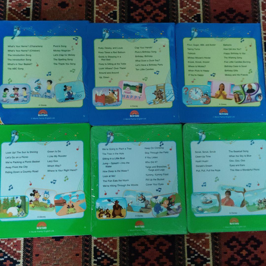 Disney World of English DVD 1-12 セット