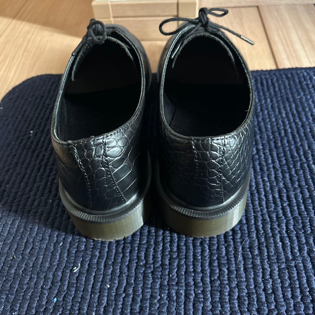 Dr. Martens ペイズリー柄黒 レースアップシューズ　UK8 美品