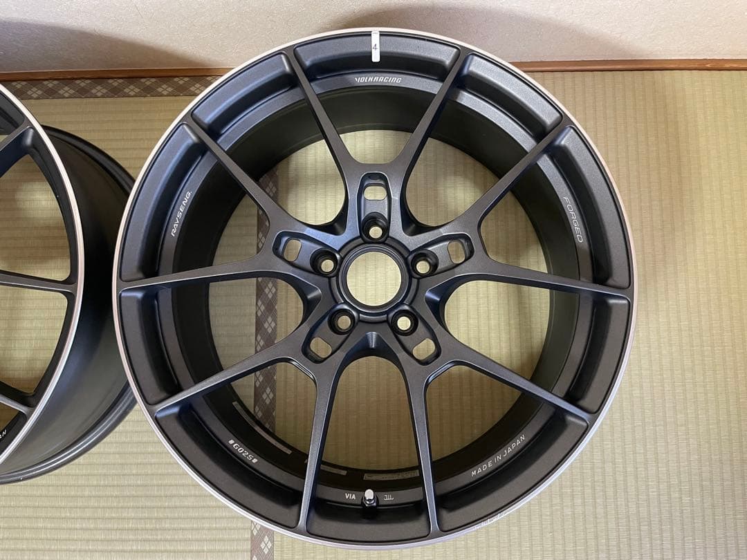RAYS VOLK RACING G025 19inch 鍛造1ピース 4本