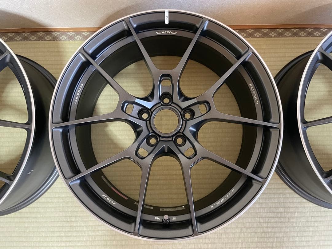 RAYS VOLK RACING G025 19inch 鍛造1ピース 4本