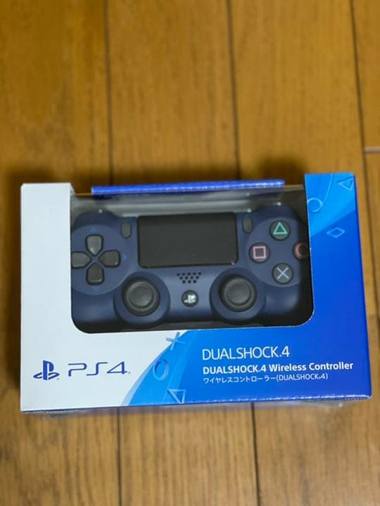 純正 PS4 コントローラー デュアルショック4 ミッドナイトブルー