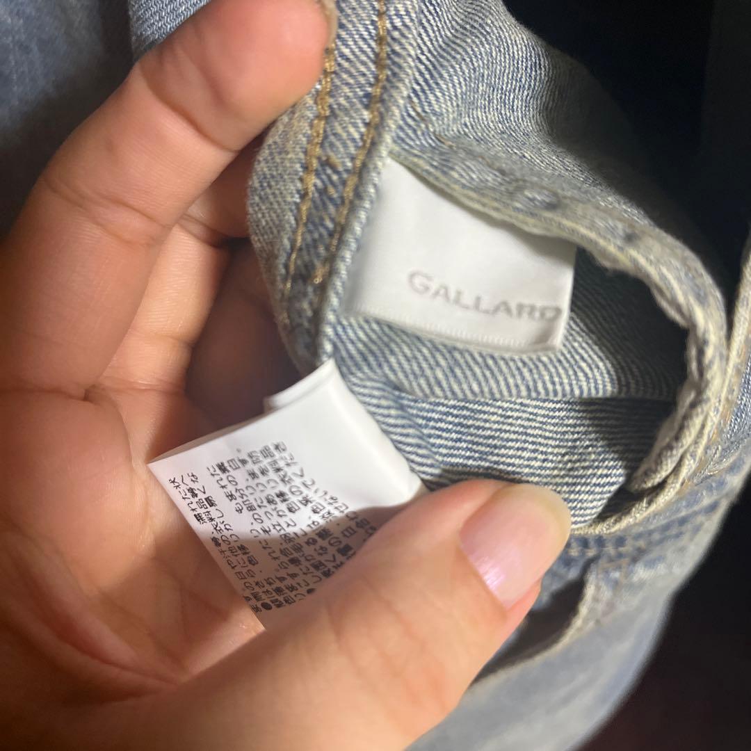 新品未使用 GALLARDAGALANTE ガリャルダガランテ　デニムサロペット