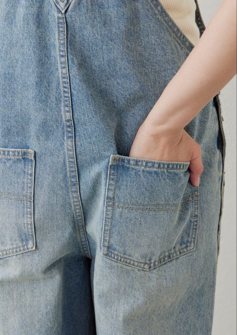 新品未使用 GALLARDAGALANTE ガリャルダガランテ　デニムサロペット