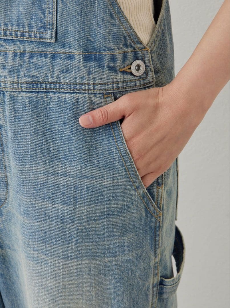 新品未使用 GALLARDAGALANTE ガリャルダガランテ　デニムサロペット