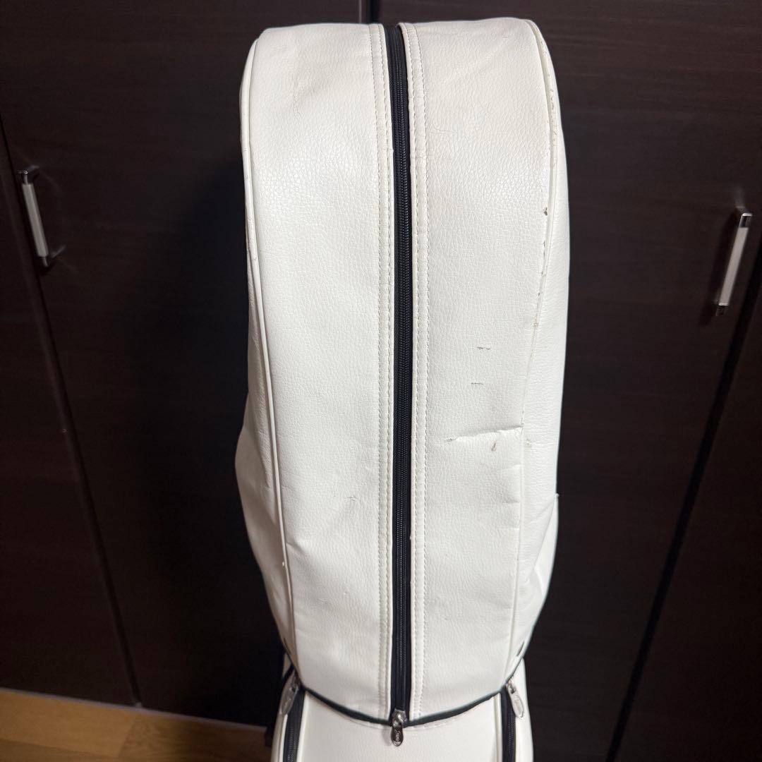 Srixon キャディバッグ ゴルフバッグ ホワイト・ブラック・ブルー