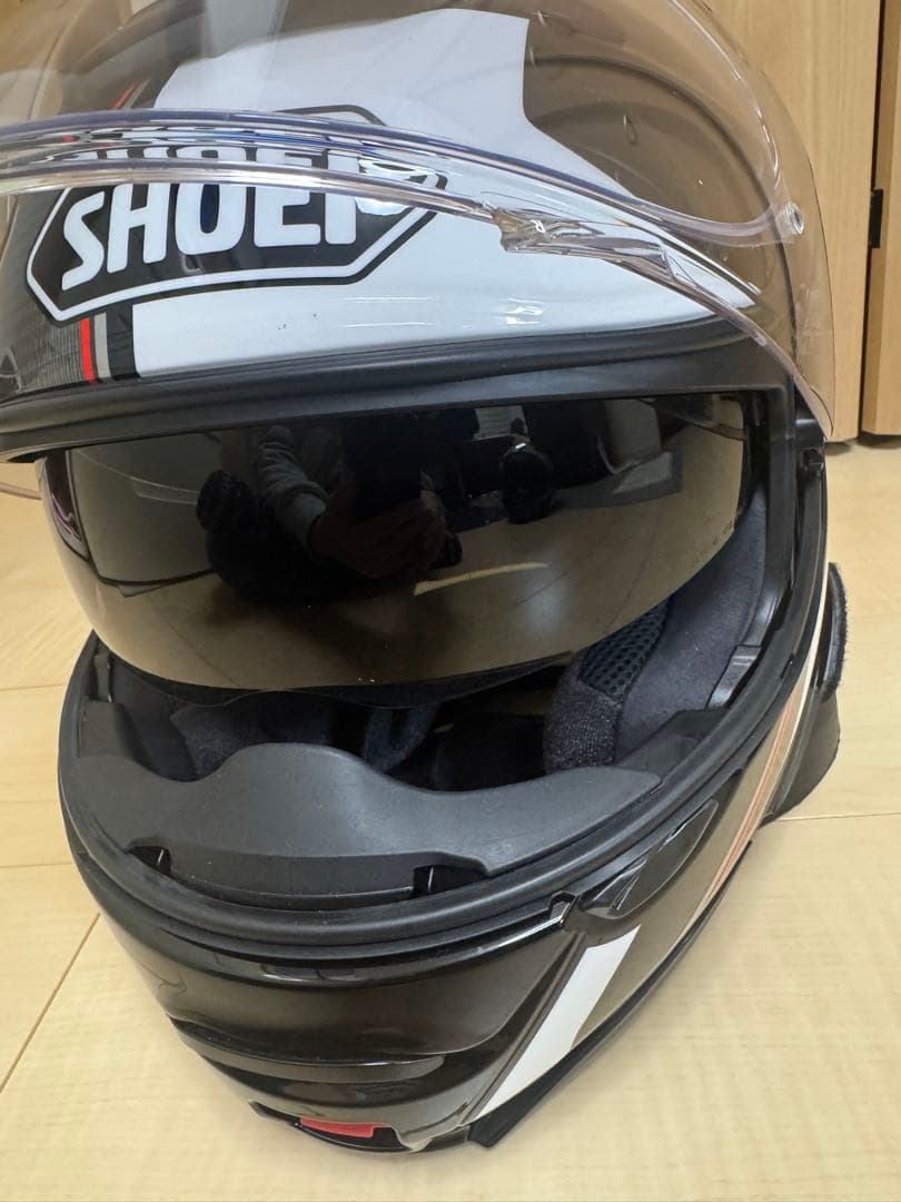 SHOEI ネオテック2 サイズL美品　白黒　値引き中