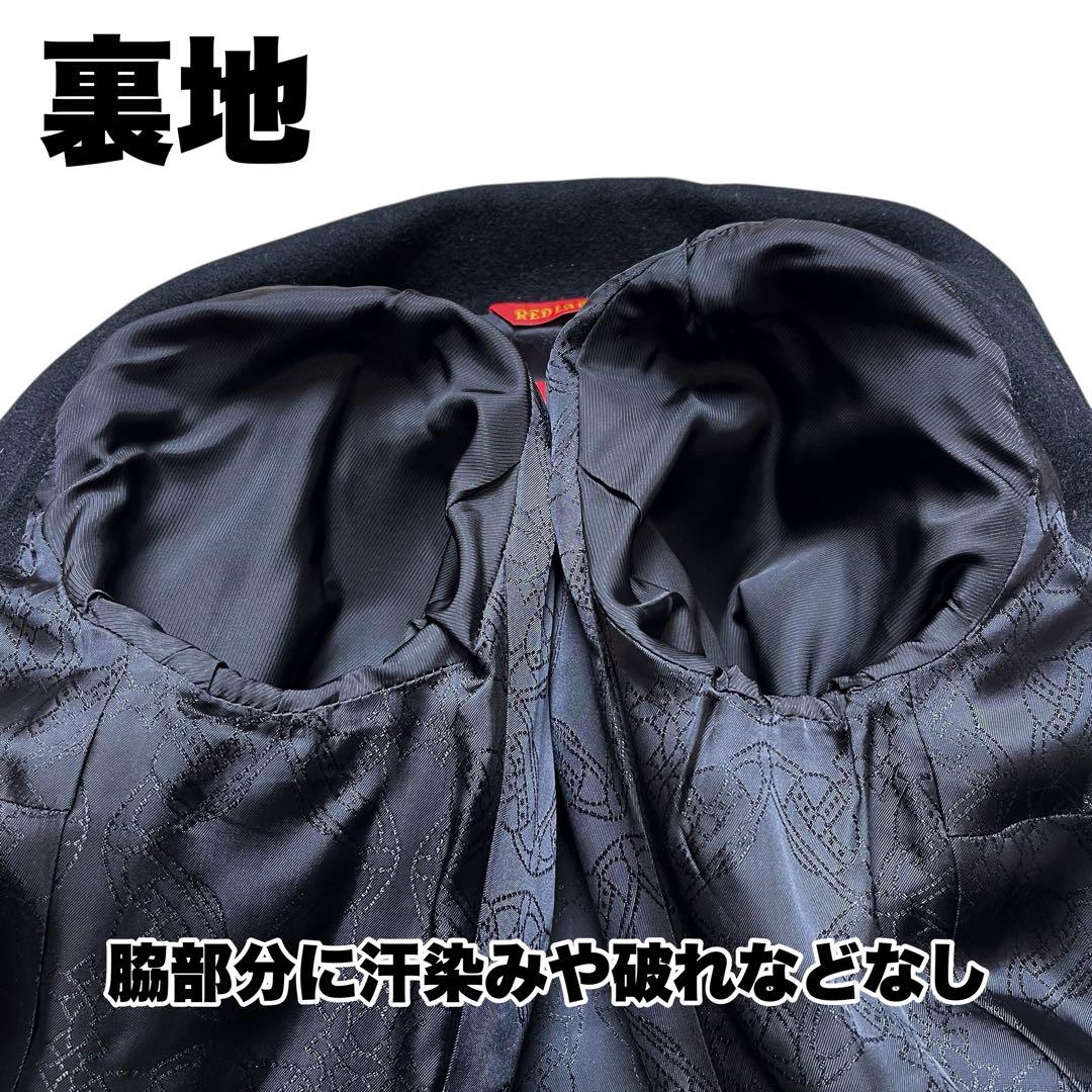 極美品【Vivienne Westwood】変形 襟 コート オーブ釦 総柄裏地