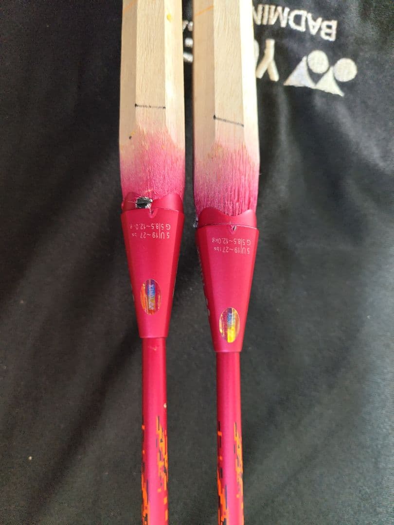 YONEX ナノフレア700　修理ラケット　5U5