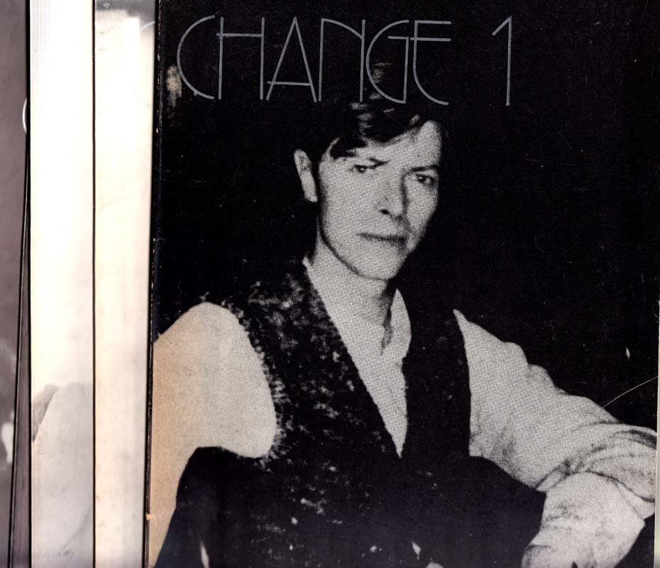 David Bowie 日本版ファンジン CHANGE 1～6号