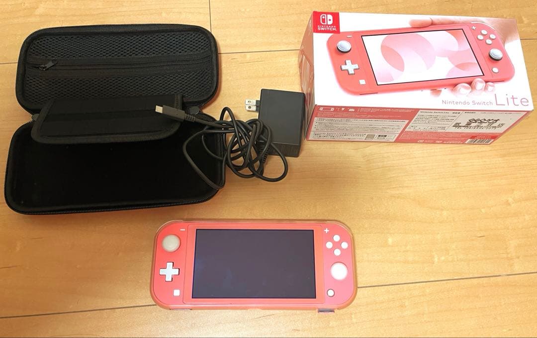 Nintendo Switch Lite コーラル ピンク 本体・付属品・箱付き
