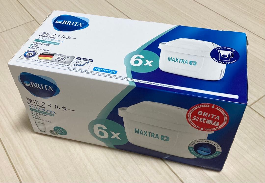 ブリタ 交換カートリッジ マクストラプラス ピュアパフォーマンス 6個入×3箱