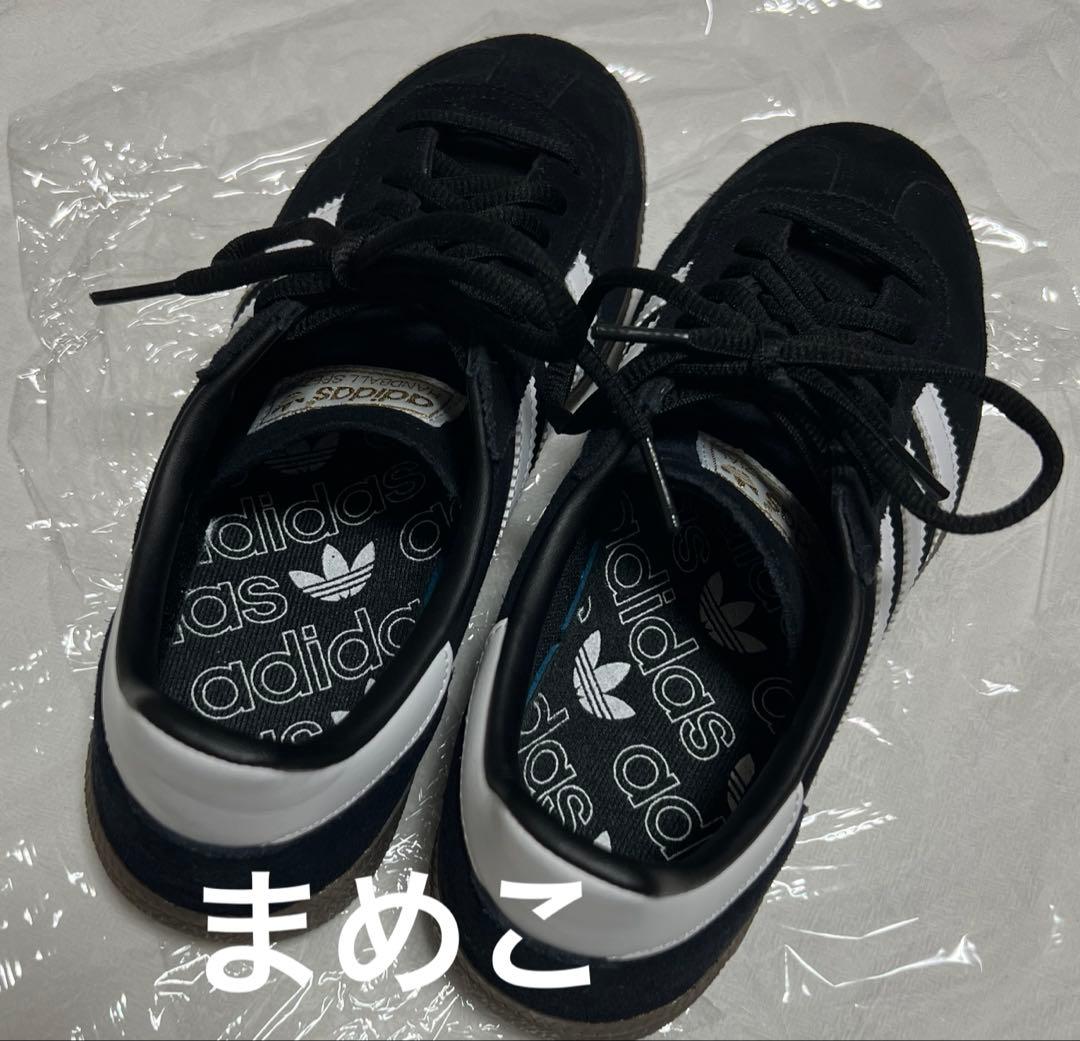 adidas　ハンドボールスペツィアル　Black×white　25.5cm