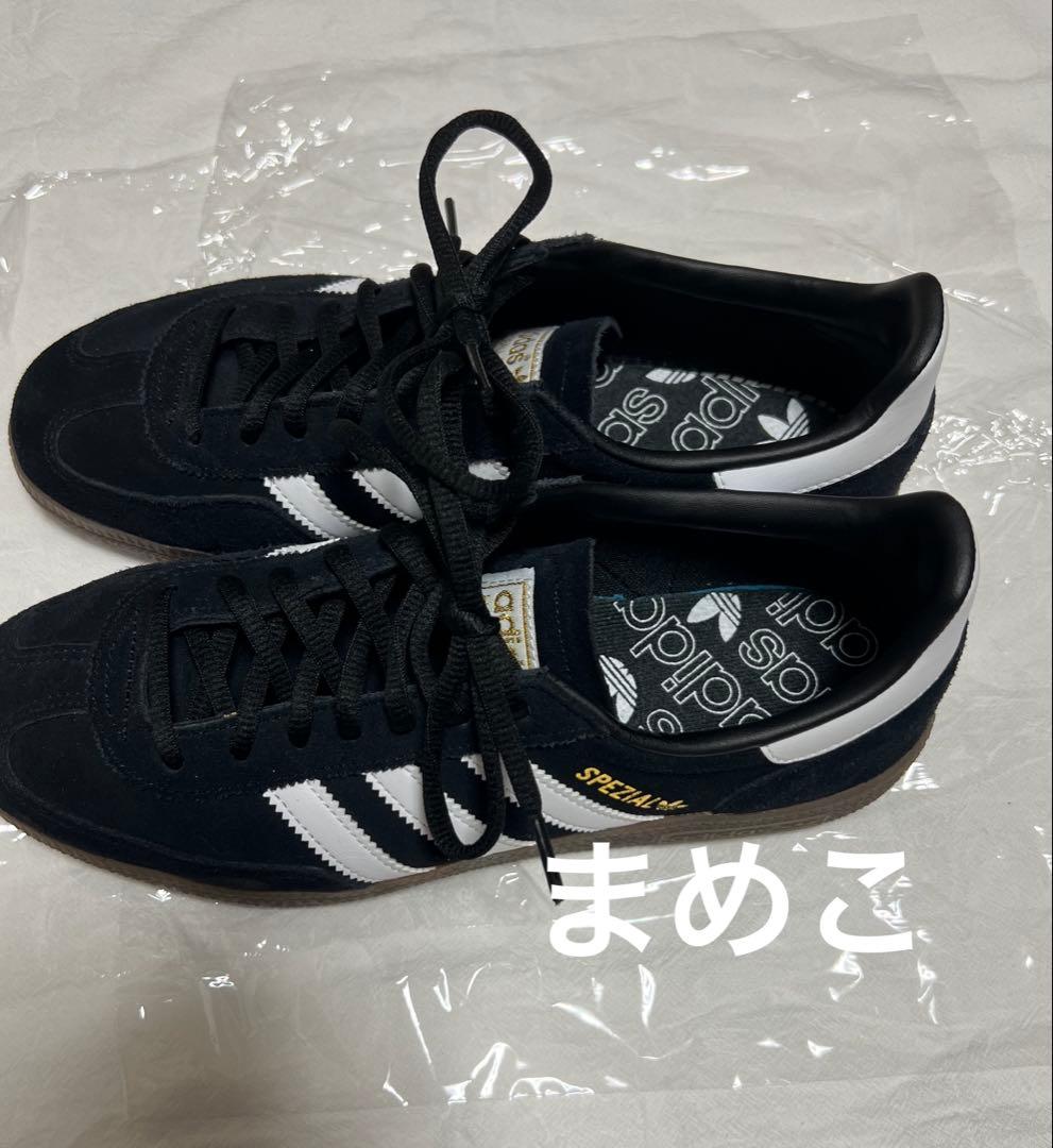 adidas　ハンドボールスペツィアル　Black×white　25.5cm