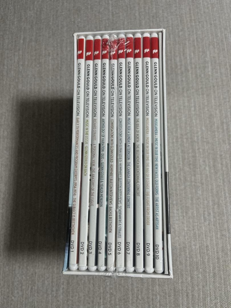 【未開封】グレン・グールド・オン・テレヴィジョン1954-1977(10DVD)