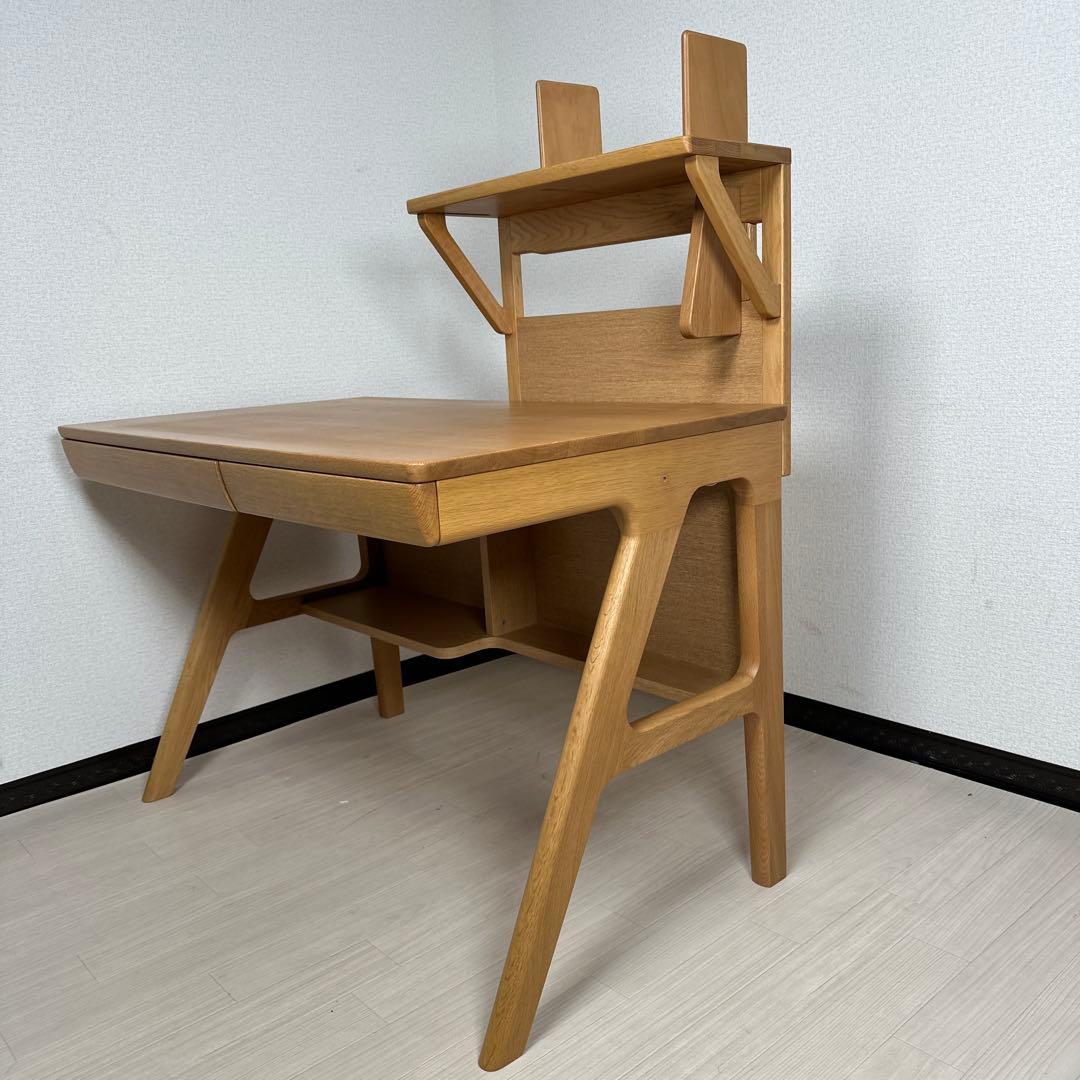 浜本工芸 デスク・椅子・本棚セット / 学習机 勉強机 書斎机 i4※