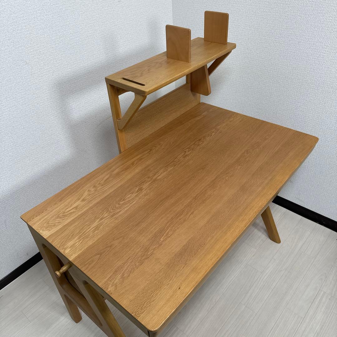 浜本工芸 デスク・椅子・本棚セット / 学習机 勉強机 書斎机 i4※