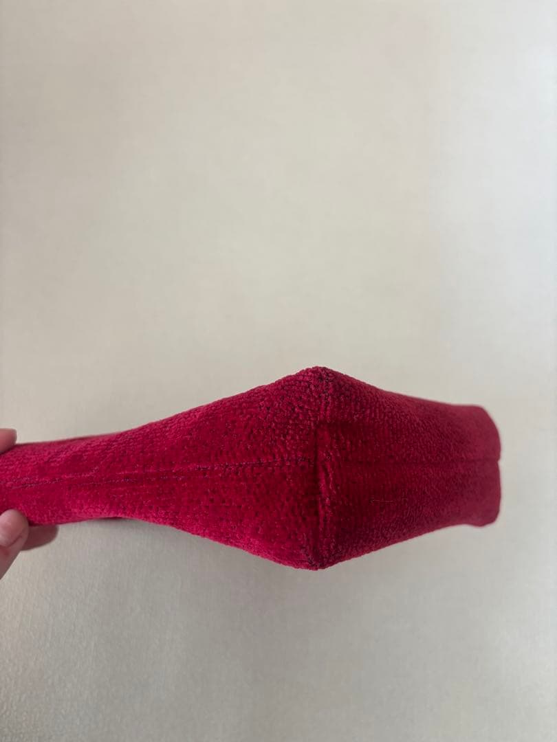 フェイラー　ラブラリーハート　バッグ　ダークレッド