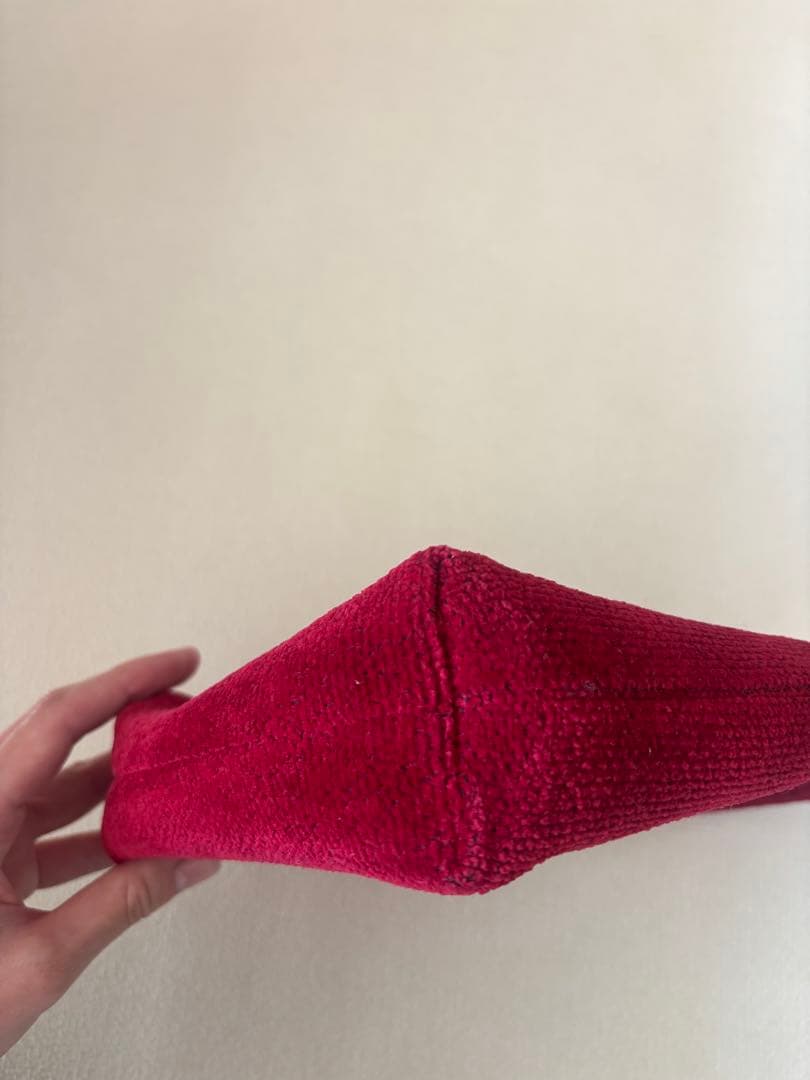 フェイラー　ラブラリーハート　バッグ　ダークレッド