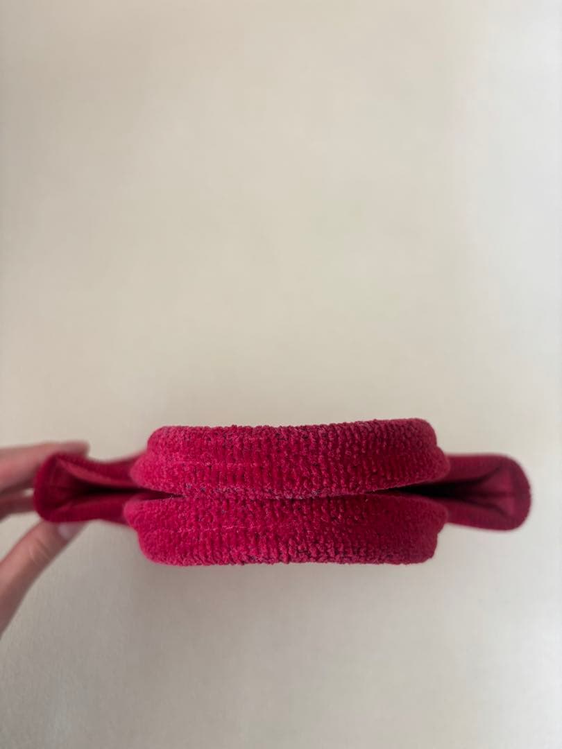 フェイラー　ラブラリーハート　バッグ　ダークレッド