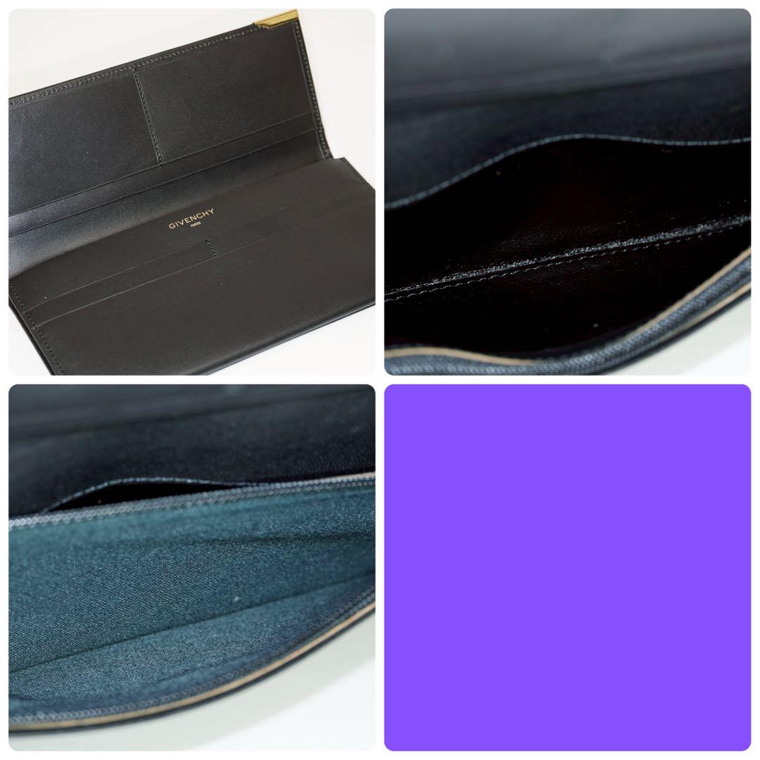 【未使用✨】ジバンシー 2点セット 長財布 二つ折り財布 レザー 黒 箱カード付