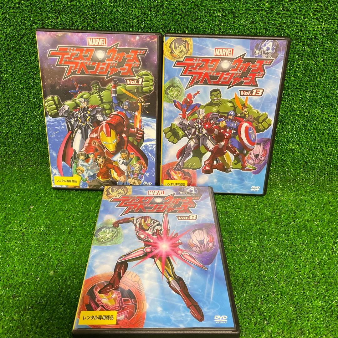 ディスク・ウォーズ　アベンジャーズ　レンタル　DVD