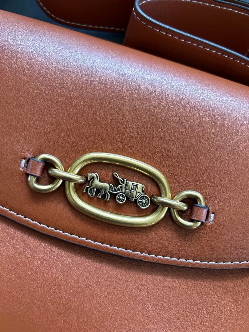 K*☆様 COACH ブラウン ショルダーバッグ