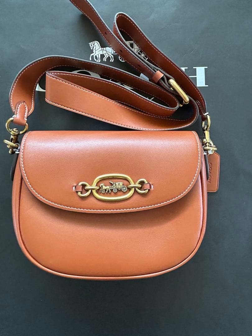 K*☆様 COACH ブラウン ショルダーバッグ