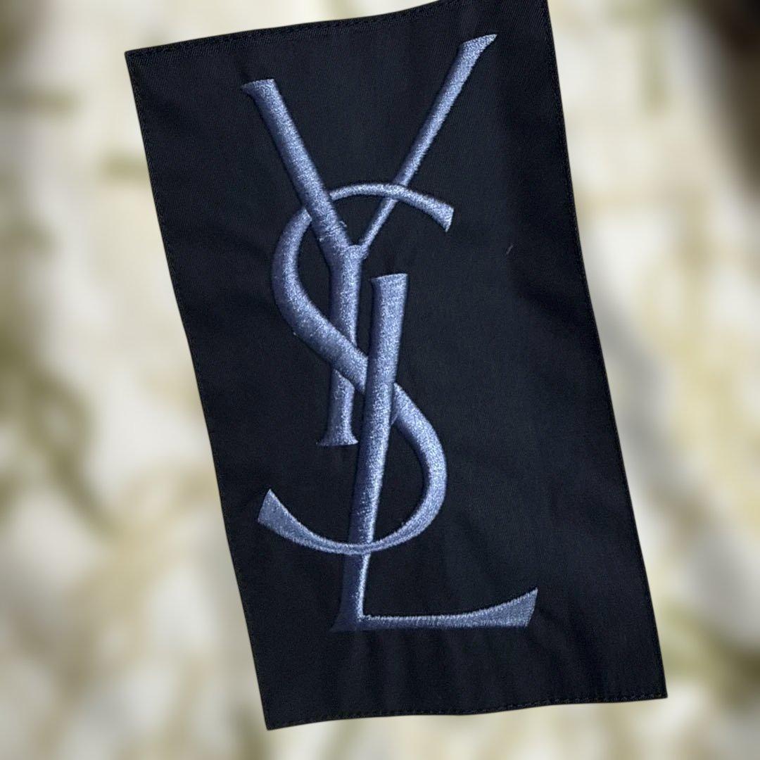 イヴサンローラン　トレンチコート　ネイビー　Sサイズ　イタリア製