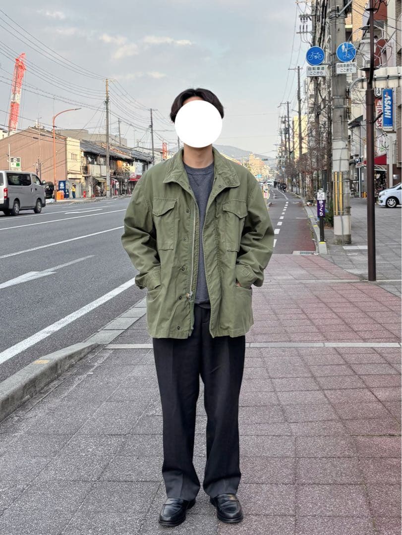 M65フィールドジャケット1st medium-short 実物