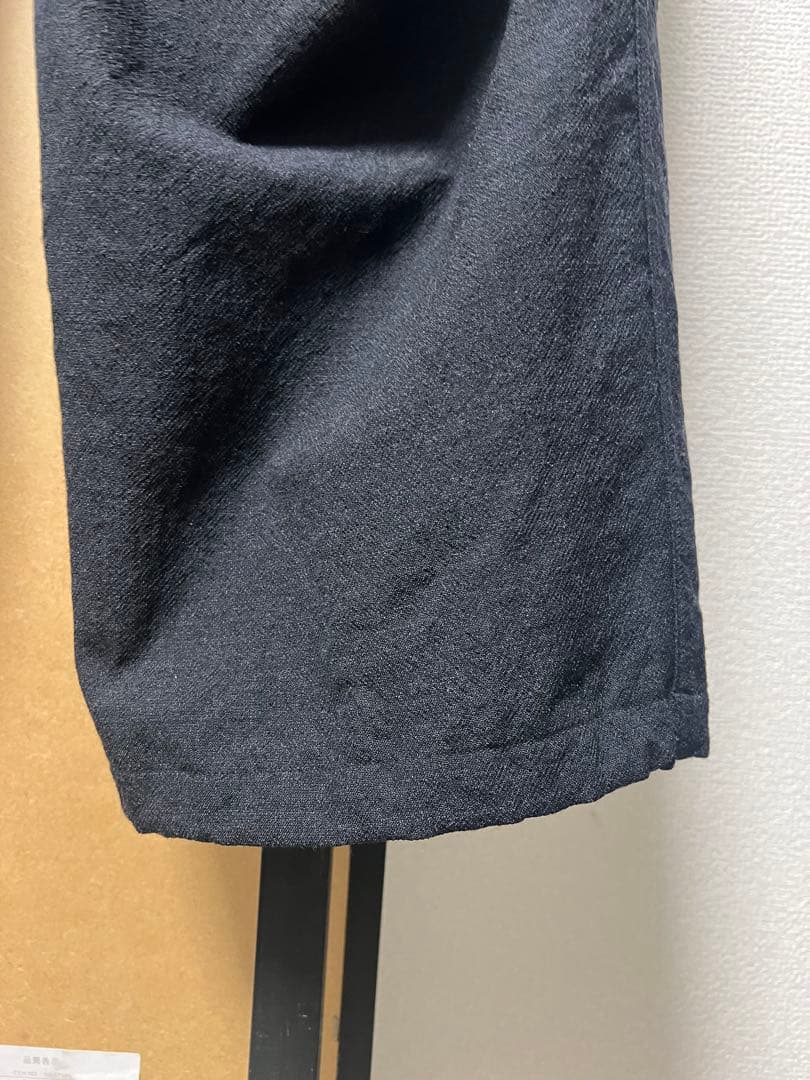 1*9様 24ss comoli ウールニータック チャコール　希少サイズ 1