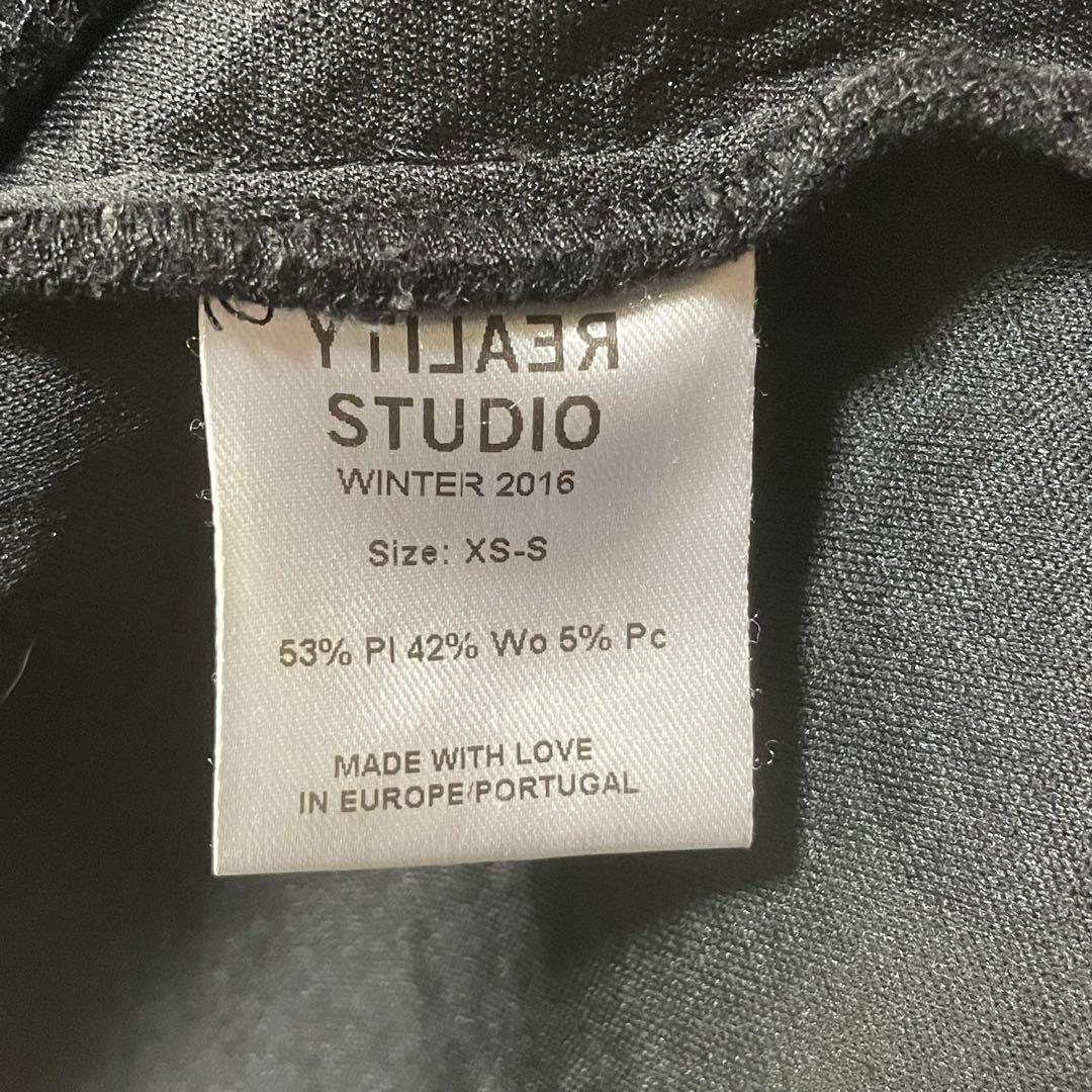 REALITY STUDIO リアリティスタジオ コクーンコート 黒 ブラック