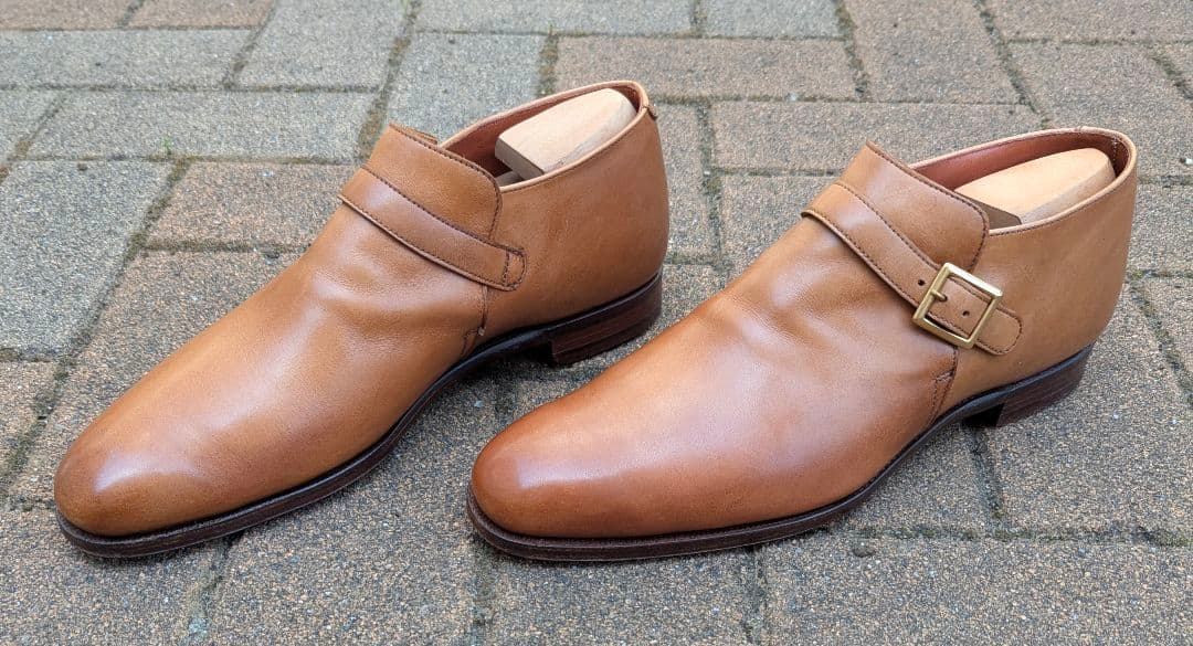 1*1様 美品クロケット&ジョーンズpullman7Dハンドグレードブーティ箱付