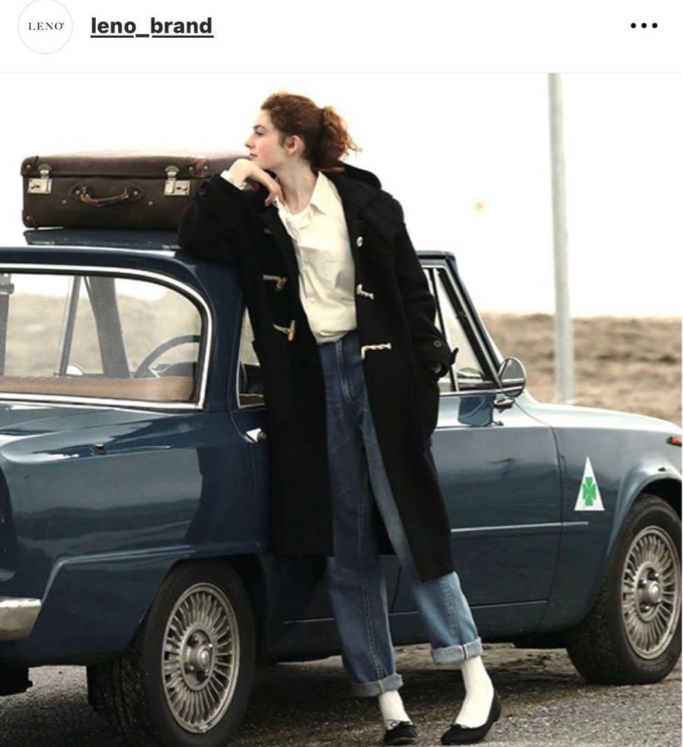 Leno&co 2020AW ダッフルコート　ブラック　サイズ3 ※値下げ可能