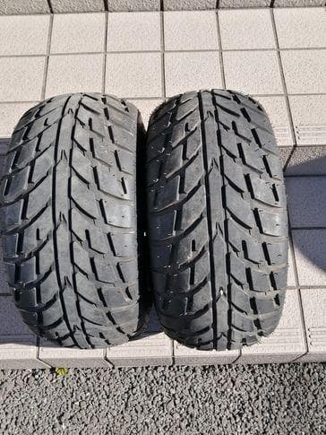 キャノピー・UP・X用 アルミホイール タイヤ 225/45-10 2本セット