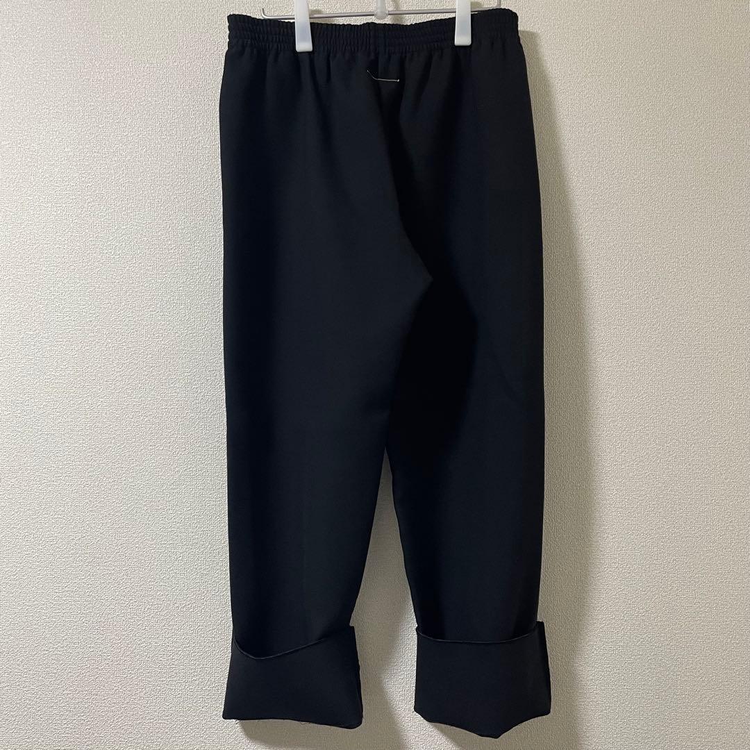 MM6 エムエムシックス メゾンマルジェラ ウール混 ワイド スラックス パンツ