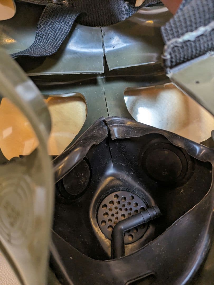 米軍放出品 M40ガスマスク バッグセット マニュアルおまけ付き