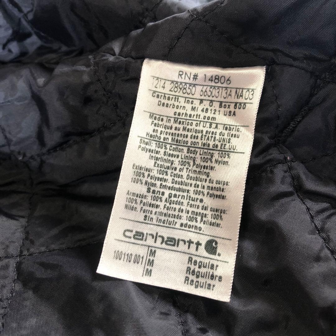 カーハート ランチャーコート ダック カバーオール トラディショナルジャケットM