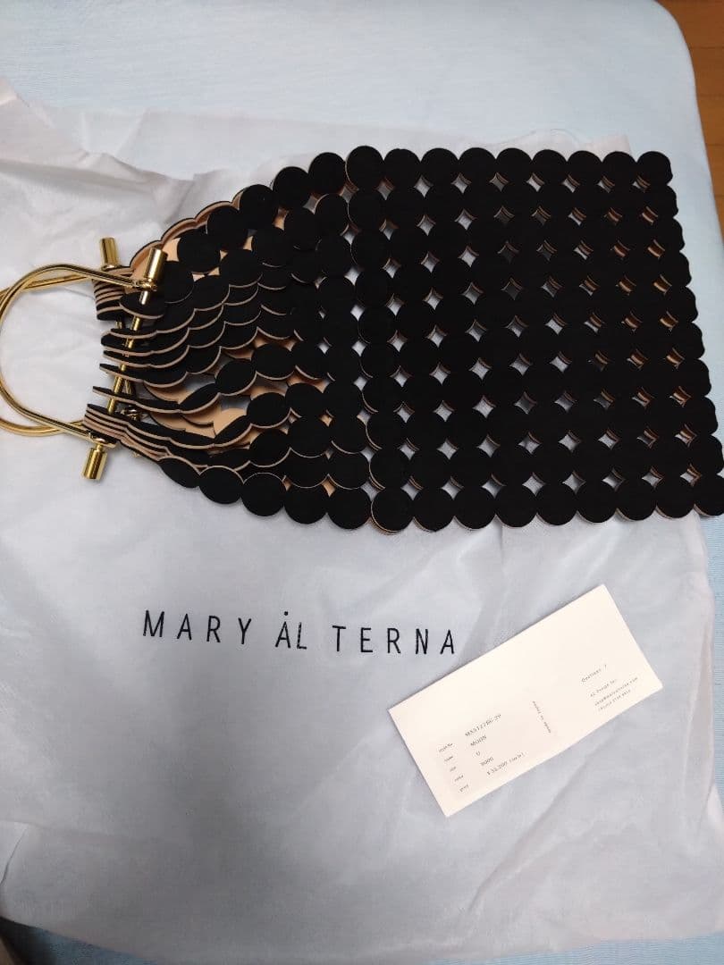 メアリオルタナ　MARY AL TERNA ブラック　ハンドバッグ　新品未使用