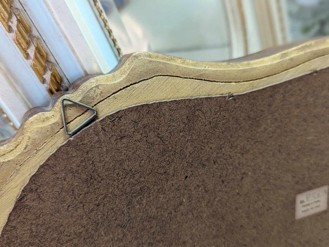 早い者勝ち！　特別価格　アンティークミラー　木製額